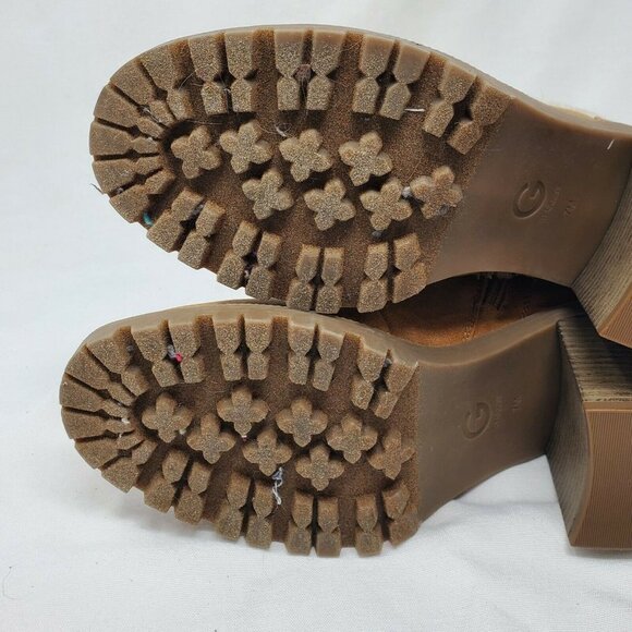 GBG Los Angeles Jursey Heeled Boots Women’s 7M Faux Fur 3.5 Inch Heel GUESS - Picture 4 of 8